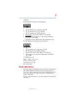 Preview for 9 page of Toshiba PLL23U-00S01C - NB205 N325WH - Atom 1.66 GHz User Manual