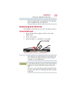 Preview for 39 page of Toshiba PLL23U-00S01C - NB205 N325WH - Atom 1.66 GHz User Manual