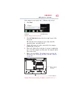 Preview for 43 page of Toshiba PLL23U-00S01C - NB205 N325WH - Atom 1.66 GHz User Manual