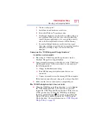 Preview for 171 page of Toshiba PLL23U-00S01C - NB205 N325WH - Atom 1.66 GHz User Manual