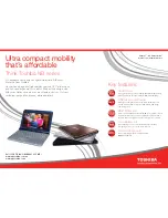 Toshiba PLL3AC-02P014 Brochure preview