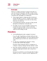 Preview for 38 page of Toshiba Portege 2010 User Manual