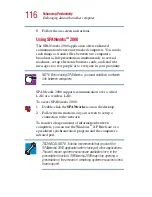 Preview for 116 page of Toshiba Portege 2010 User Manual