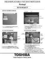 Предварительный просмотр 3 страницы Toshiba Portege 3010CT Replacement Instructions