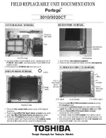 Предварительный просмотр 4 страницы Toshiba Portege 3010CT Replacement Instructions