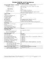 Preview for 2 page of Toshiba Portege 3015CT Specifications