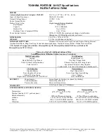 Preview for 3 page of Toshiba Portege 3015CT Specifications