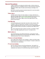 Preview for 4 page of Toshiba Portege 3410CT User Manual