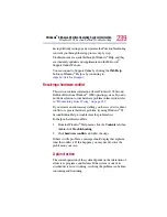 Предварительный просмотр 239 страницы Toshiba Portege 4000 User Manual