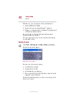 Preview for 40 page of Toshiba Portege 4005 User Manual