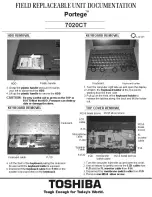 Preview for 2 page of Toshiba Portege 7020CT Replacement Instructions Manual