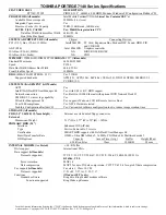 Preview for 1 page of Toshiba Portege 7140CT Specifications