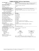 Preview for 3 page of Toshiba Portege 7140CT Specifications