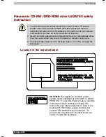 Preview for 4 page of Toshiba Portege A 100 User Manual