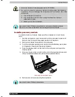 Preview for 111 page of Toshiba Portege A 100 User Manual