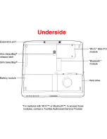 Предварительный просмотр 8 страницы Toshiba Portege M100 Specifications