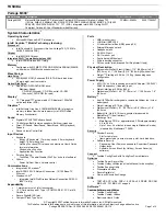 Preview for 1 page of Toshiba Portege M300 Specifications