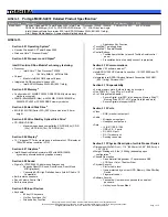 Preview for 1 page of Toshiba Portege M400-S4031 Specifications