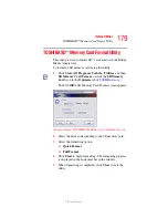 Предварительный просмотр 179 страницы Toshiba Portege M400 Series Portege M405 Series User Manual