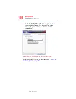 Предварительный просмотр 198 страницы Toshiba Portege M400 Series Portege M405 Series User Manual