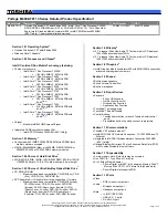 Preview for 1 page of Toshiba Portege M400-ST9113 Specifications