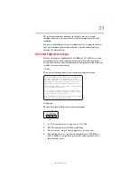 Preview for 21 page of Toshiba Portege M405 Series User Manual