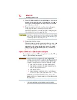 Preview for 40 page of Toshiba Portege M405 Series User Manual