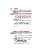 Preview for 54 page of Toshiba Portege M405 Series User Manual