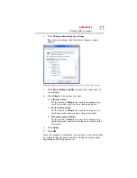 Предварительный просмотр 71 страницы Toshiba Portege M405 Series User Manual