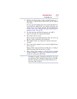 Preview for 77 page of Toshiba Portege M405 Series User Manual