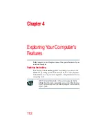 Preview for 112 page of Toshiba Portege M405 Series User Manual