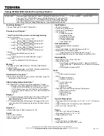 Preview for 1 page of Toshiba Portege M700-S7008X Specifications