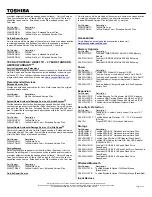 Preview for 3 page of Toshiba Portege M700-S7008X Specifications