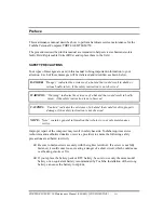 Preview for 3 page of Toshiba Portege M700 Series Maintenance Manual