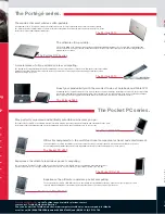 Preview for 5 page of Toshiba Portege R100 Brochure & Specs