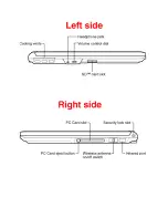 Preview for 7 page of Toshiba Portege R205 Series Specification Sheet