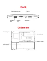 Preview for 8 page of Toshiba Portege R205 Series Specification Sheet