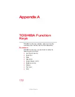 Preview for 172 page of Toshiba Portege R30-A Series User Manual