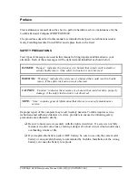 Preview for 3 page of Toshiba Portege R400 Series Maintenance Manual