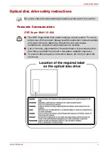 Preview for 5 page of Toshiba PORTEGE R500 Series User Manual