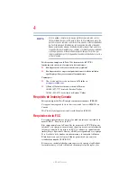 Preview for 4 page of Toshiba Portege R600 (Spanish) Manual Del Usuario