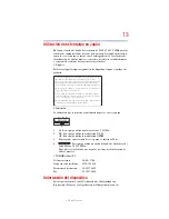 Preview for 13 page of Toshiba Portege R600 (Spanish) Manual Del Usuario