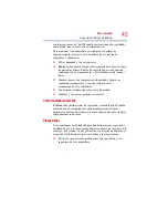 Preview for 45 page of Toshiba Portege R600 (Spanish) Manual Del Usuario