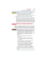 Preview for 47 page of Toshiba Portege R600 (Spanish) Manual Del Usuario