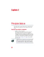 Preview for 82 page of Toshiba Portege R600 (Spanish) Manual Del Usuario