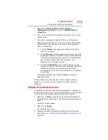 Preview for 179 page of Toshiba Portege R600 (Spanish) Manual Del Usuario