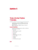 Preview for 204 page of Toshiba Portege R600 (Spanish) Manual Del Usuario