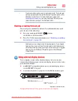 Предварительный просмотр 83 страницы Toshiba Portege R830 Series User Manual