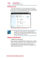 Предварительный просмотр 110 страницы Toshiba Portege R830 Series User Manual