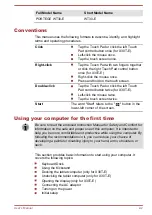 Preview for 25 page of Toshiba PORTEGE WT30-E User Manual